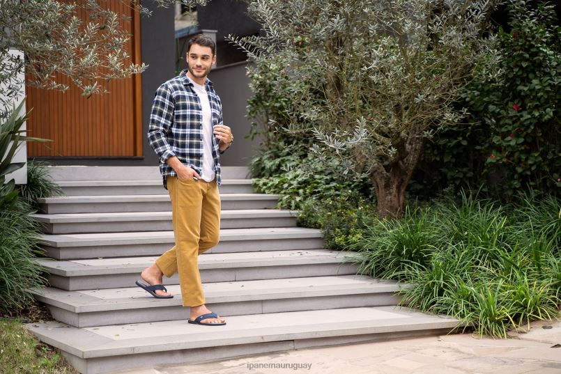 Véneto contraste azul marino calzado hombres Ipanema DT26J456