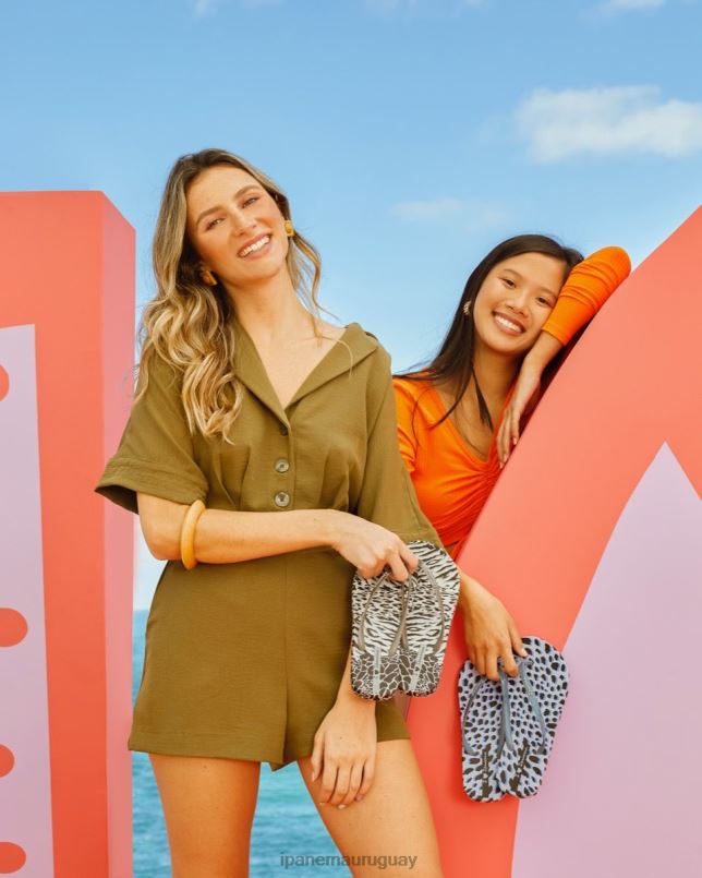 animal gris calzado mujer Ipanema DT26J129