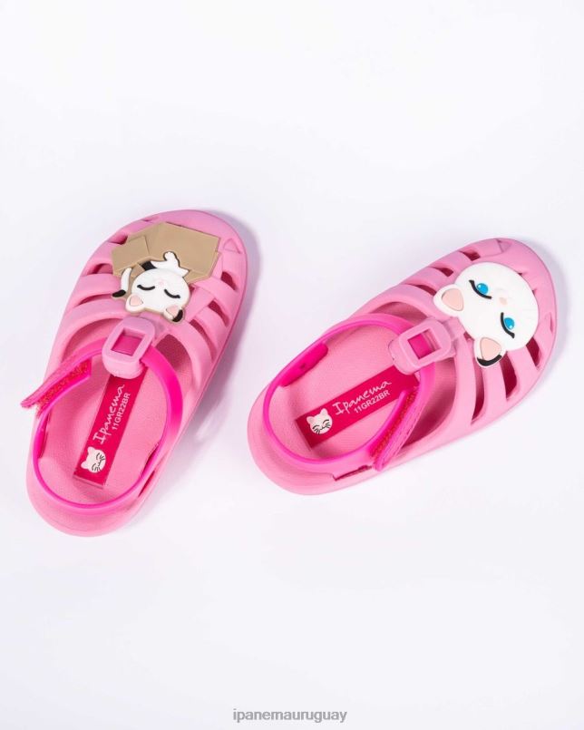 b mascotas de verano gato rosa calzado bebés Ipanema DT26J324