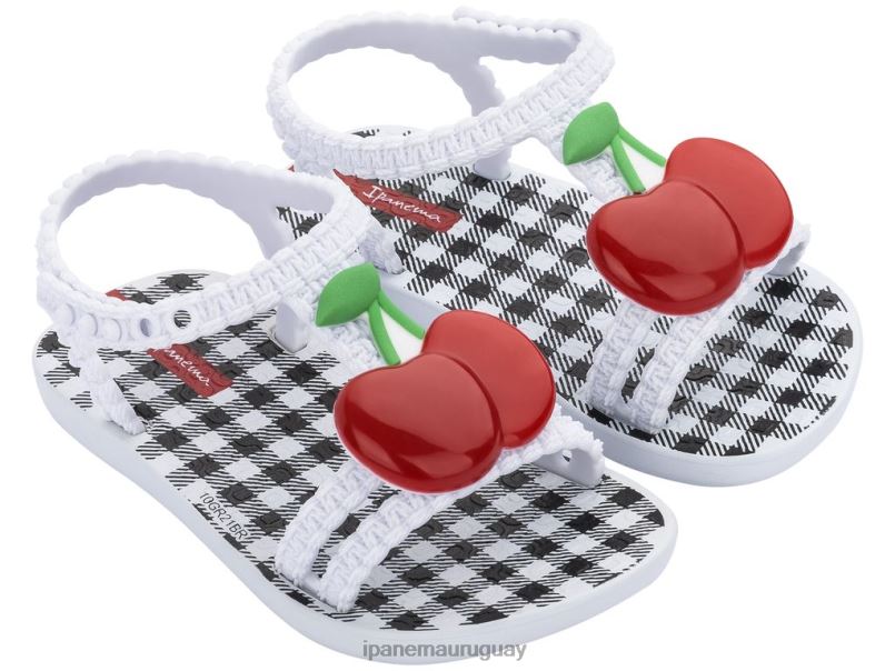 b mi primera cereza contraste blanco calzado bebés Ipanema DT26J373