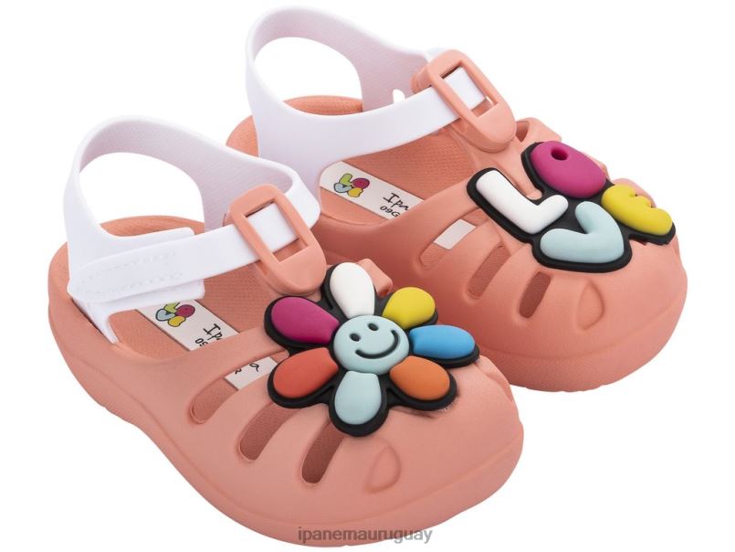 b paz de verano coral calzado bebés Ipanema DT26J364