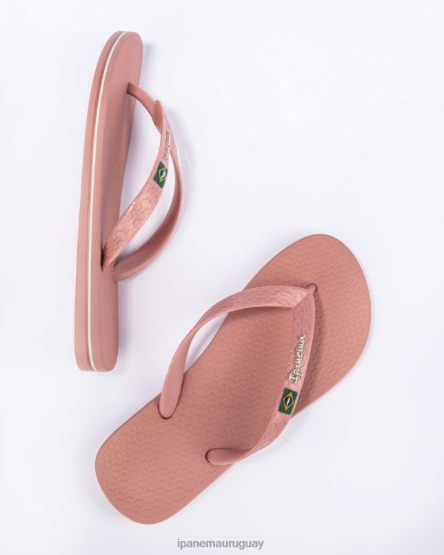 bandera clásica de brasil rubor calzado mujer Ipanema DT26J2