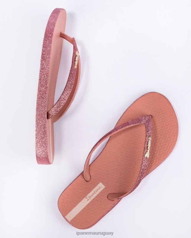 brillo maxi resplandor Rosa profundo calzado mujer Ipanema DT26J79