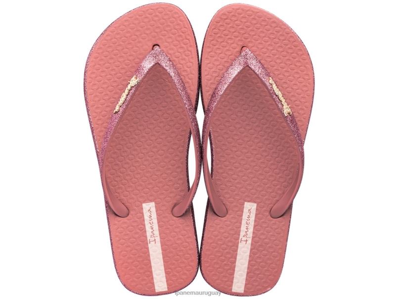 brillo maxi resplandor Rosa profundo calzado mujer Ipanema DT26J79