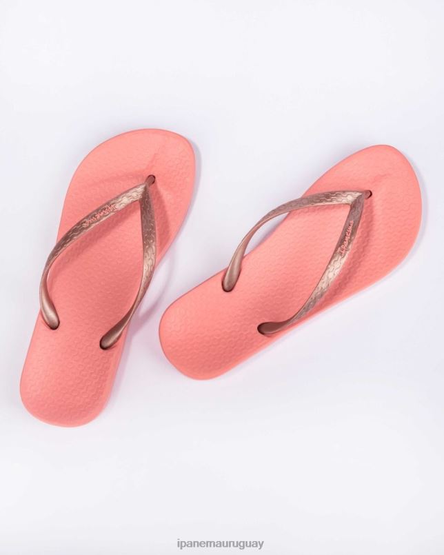 bronceado anatómico 21 coral rosa calzado mujer Ipanema DT26J34