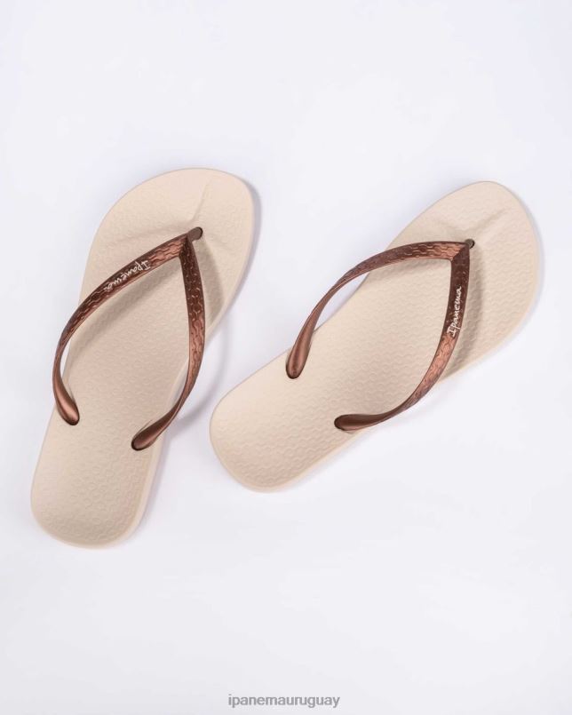 bronceado anatómico 21 marfil bronce calzado mujer Ipanema DT26J31