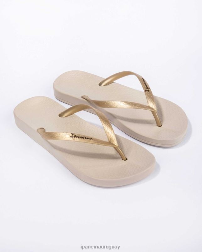 bronceado anatómico 21 oro calzado mujer Ipanema DT26J36