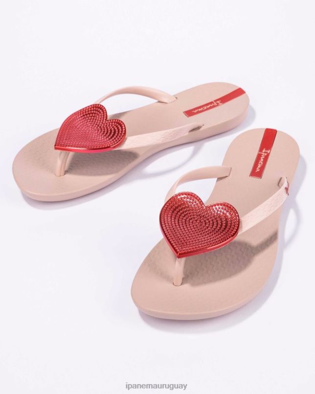 corazón maxi punto de rubor rojo calzado mujer Ipanema DT26J208
