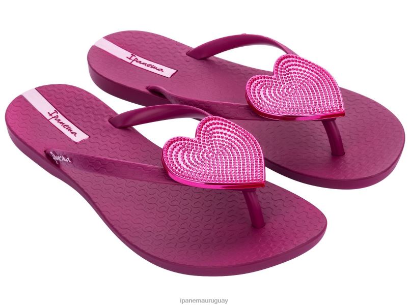 corazón maxi punto fucsia calzado mujer Ipanema DT26J206