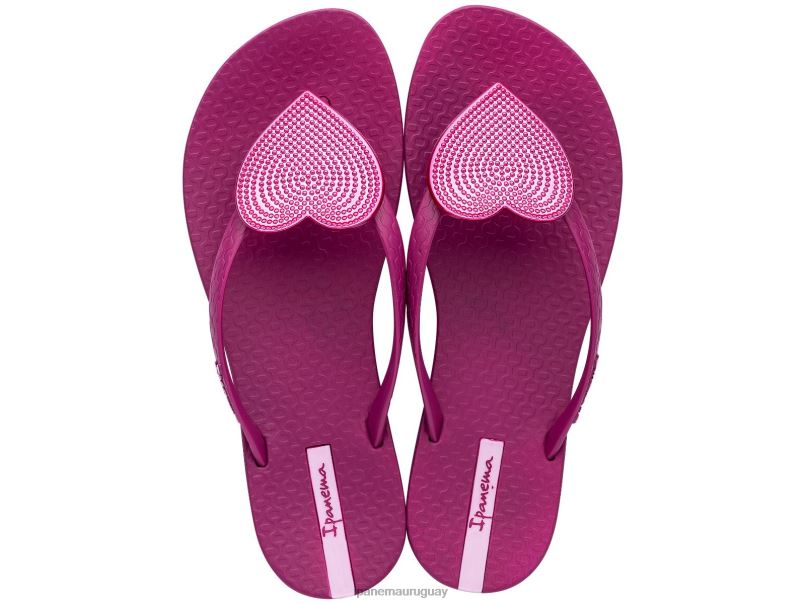 corazón maxi punto fucsia calzado mujer Ipanema DT26J206