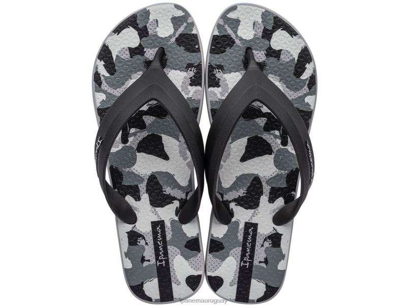 cubierta más camuflaje negro calzado hombres Ipanema DT26J442