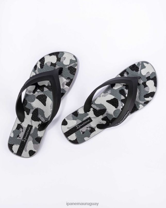 cubierta más camuflaje negro calzado hombres Ipanema DT26J442