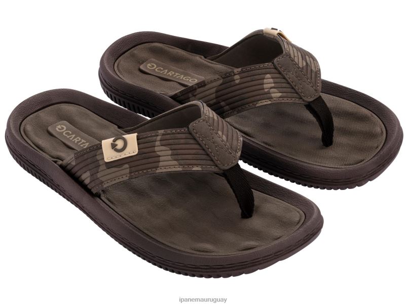 dunas camuflaje marrón calzado hombres Ipanema DT26J449