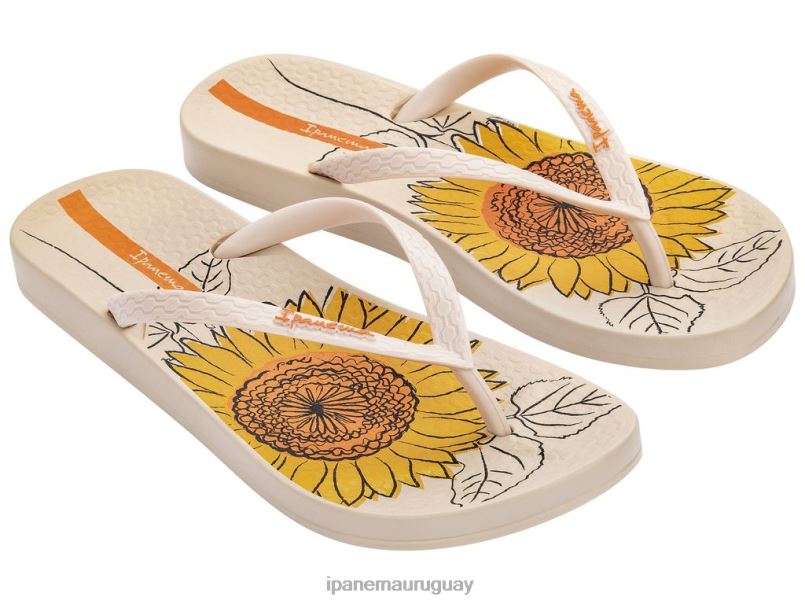 girasol anatómico Marfil calzado mujer Ipanema DT26J173