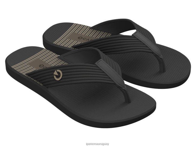Montreal negro calzado hombres Ipanema DT26J457