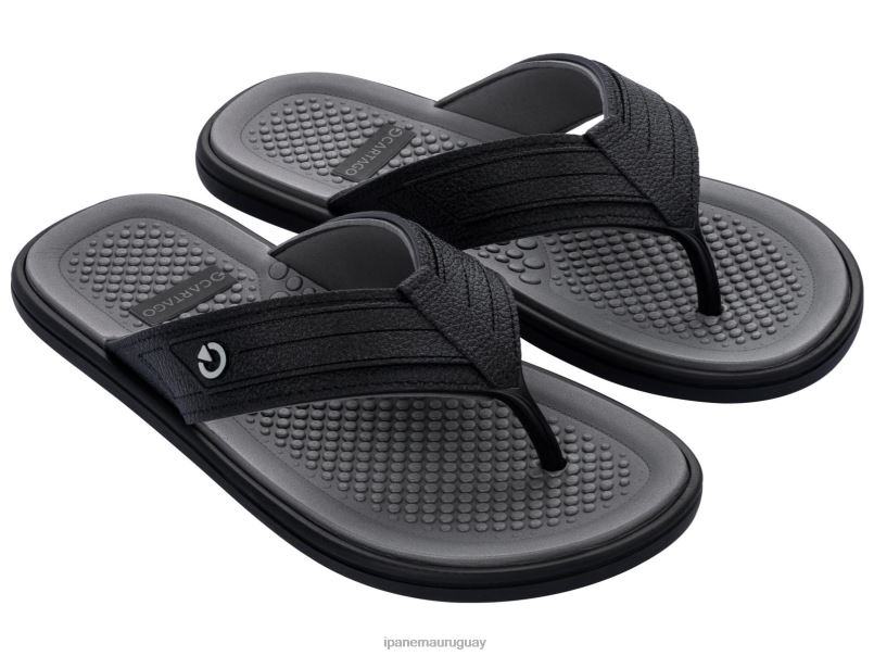 Véneto contraste negro calzado hombres Ipanema DT26J454