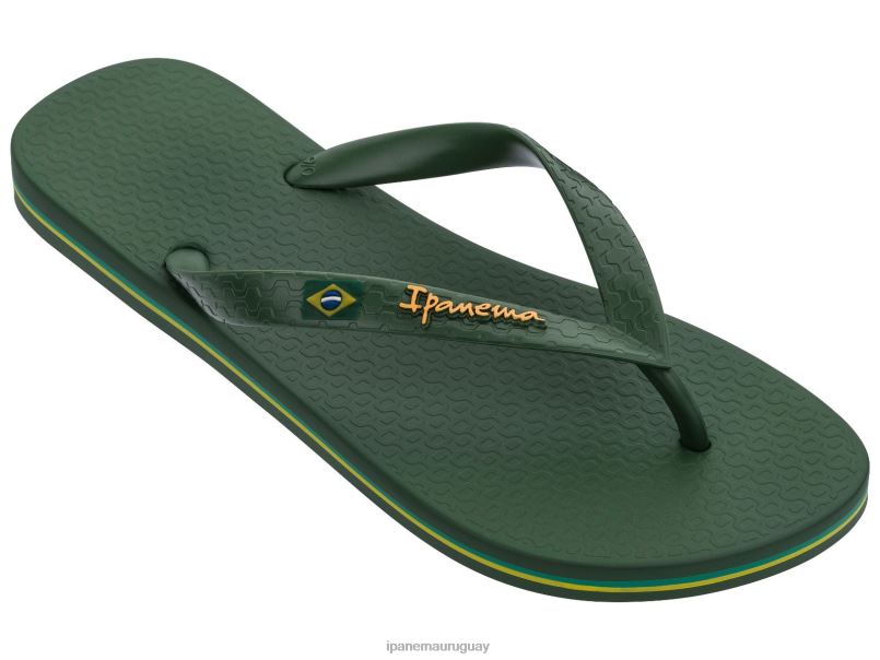 brasil clasico 21 verde oscuro calzado hombres Ipanema DT26J434