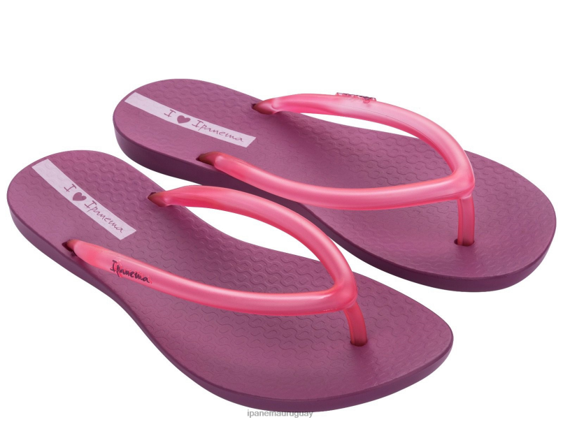burbuja de onda rosa calzado mujer Ipanema DT26J226