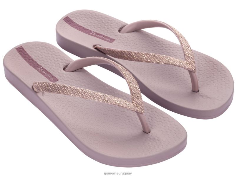 enlaces de malla anatómica Rosado oscuro calzado mujer Ipanema DT26J70