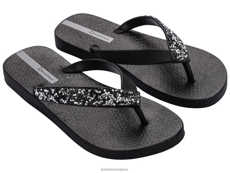 especial glamour cristal negro calzado mujer Ipanema DT26J106