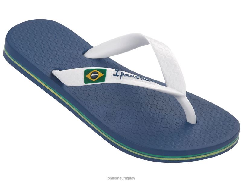 k clasico brasil 21 naval Blanca calzado niños Ipanema DT26J351