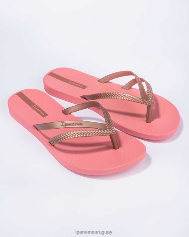 jefe 21 coral rosa calzado mujer Ipanema DT26J190