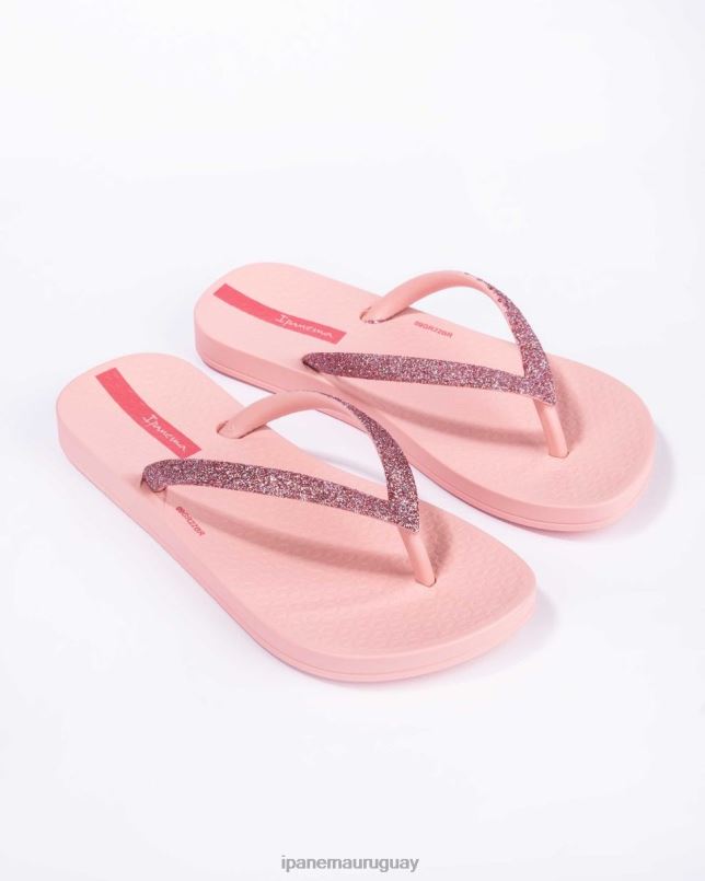 k anatómico brillo rosa calzado niños Ipanema DT26J319