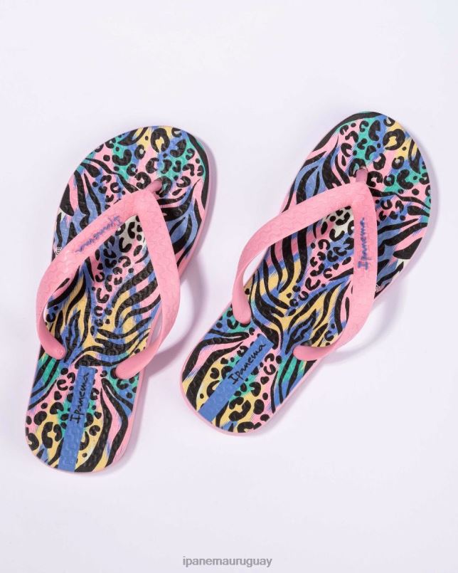 k clasico animal rosa bebé calzado niños Ipanema DT26J345
