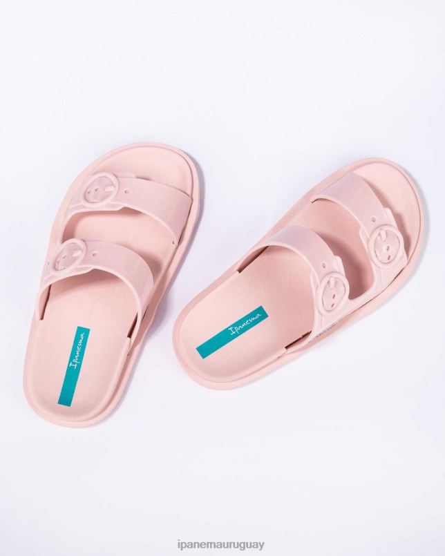 k siga la diapositiva Bebé rosa calzado niños Ipanema DT26J311