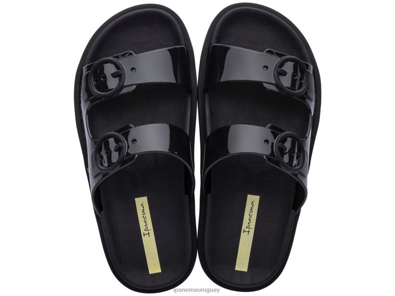 k siga la diapositiva negro calzado niños Ipanema DT26J312