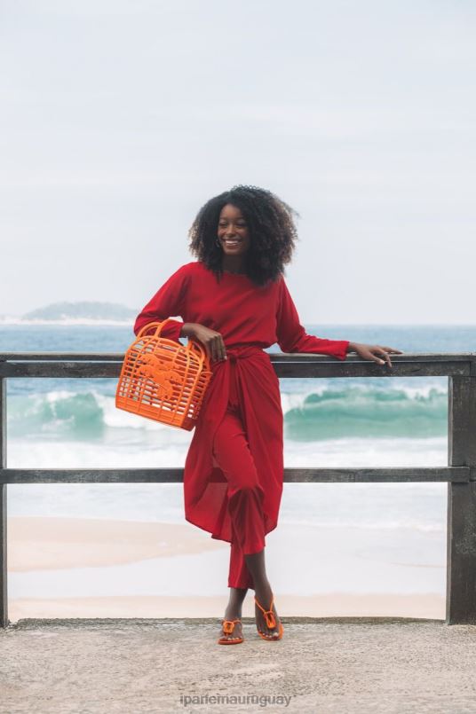 lazo de sandalia de moda mandarín calzado mujer Ipanema DT26J183