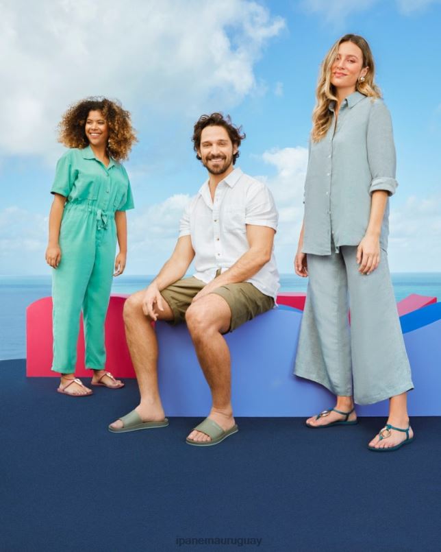 lazo para sandalia con dije verde azulado calzado mujer Ipanema DT26J47