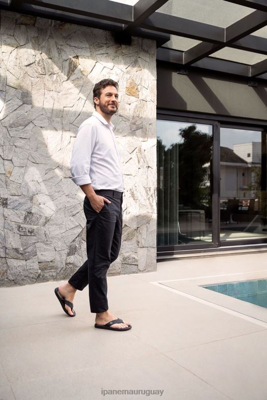 malta suave negro calzado hombres Ipanema DT26J468