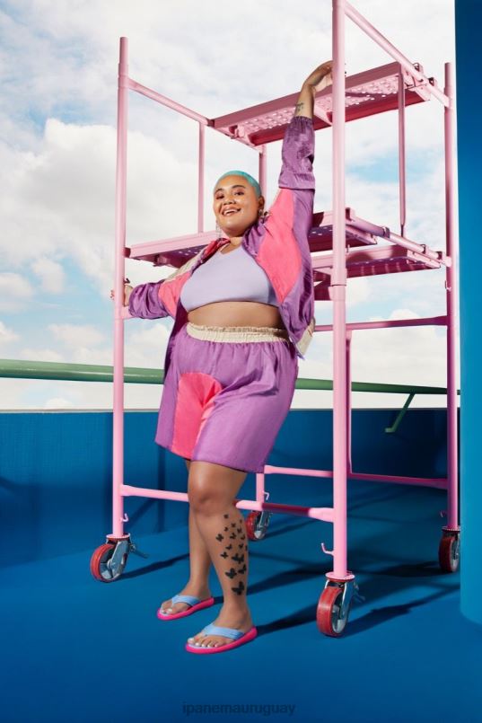 nuvea azul rosado calzado mujer Ipanema DT26J220