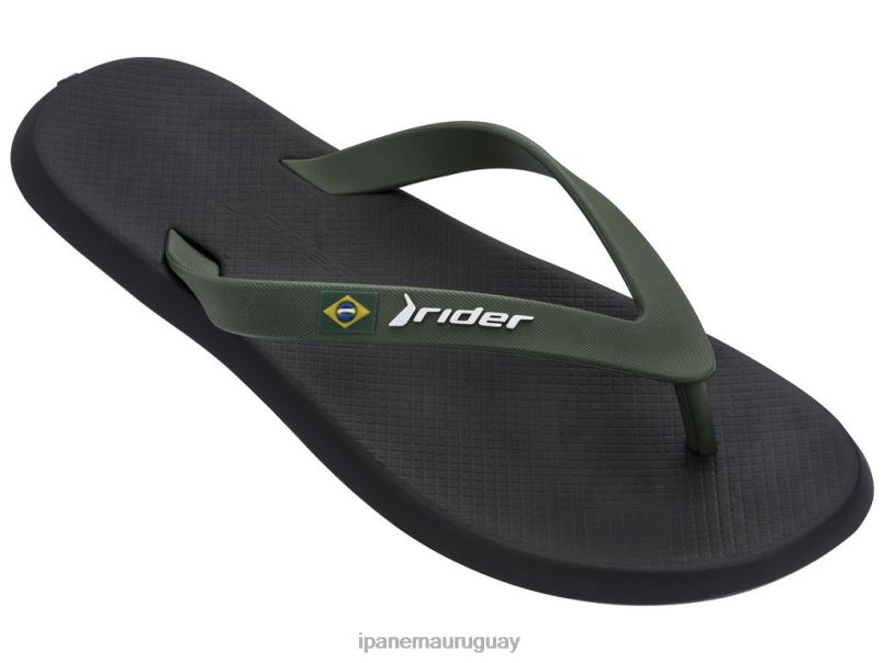 r1 21 caqui negro calzado hombres Ipanema DT26J477