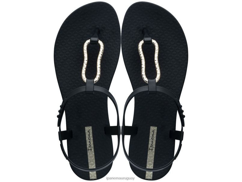 sandalia de humor de clase negro calzado mujer Ipanema DT26J237