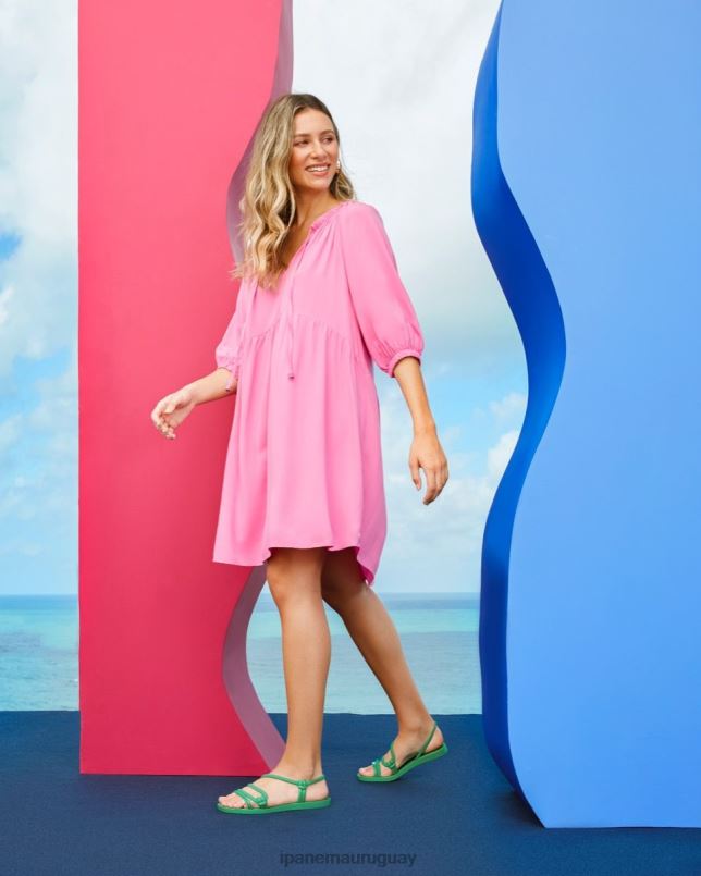 sandalia solar verde calzado mujer Ipanema DT26J118