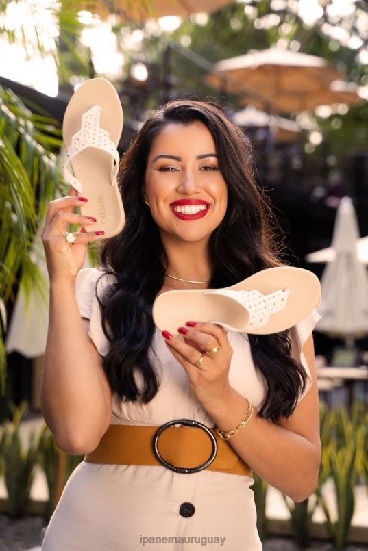 tanga bohemia blanco calzado mujer Ipanema DT26J140