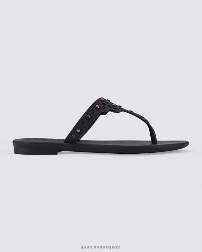 tanga bohemia negro calzado mujer Ipanema DT26J138