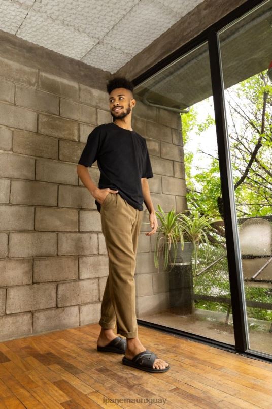 tobogán fiji negro calzado hombres Ipanema DT26J496